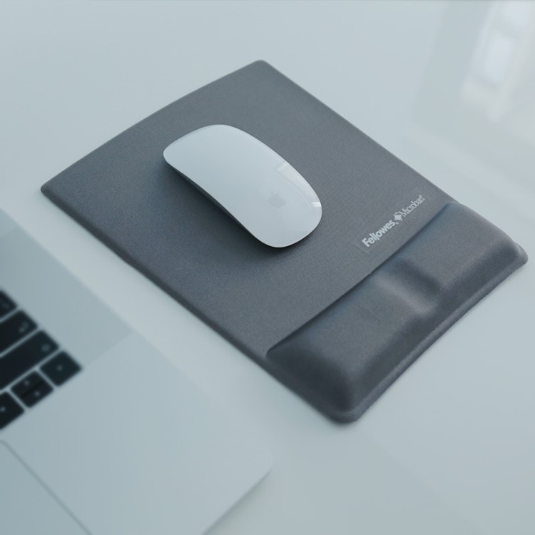 范罗士布面鼠标垫护腕垫手腕创意鼠标垫护手枕腕托办公防滑鼠标垫