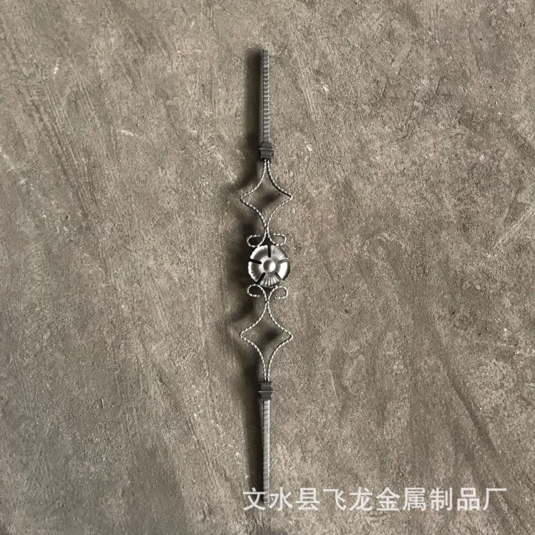 廠家直銷648-850*100 樓梯花 鐵藝欄桿花 鍛造樓梯花 支持訂制