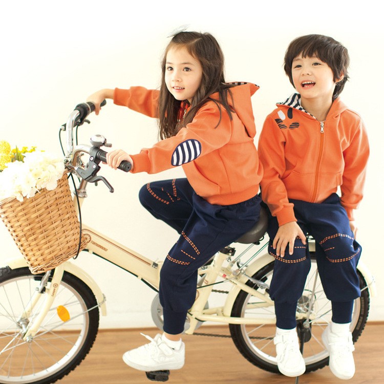 2019春秋款幼兒園園服定制棉加厚保暖中小學(xué)生班服長(zhǎng)袖校服