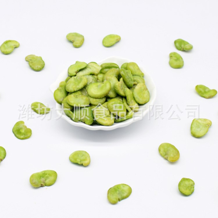 蚕豆仁 1.5kg*4袋 厂家直供 微商货源休闲零食批发零售果蔬脆片