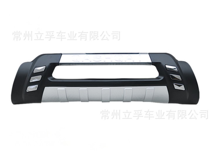 適用2012+日產(chǎn)尼桑逍客前后護杠下護板改裝QASHQAI bumper guards