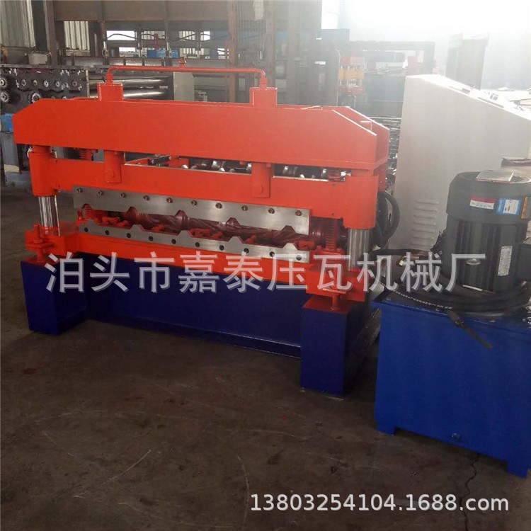 全自動雙層壓瓦機(jī), 彩鋼瓦機(jī) 等冷彎成型機(jī)壓瓦機(jī)廠家直銷