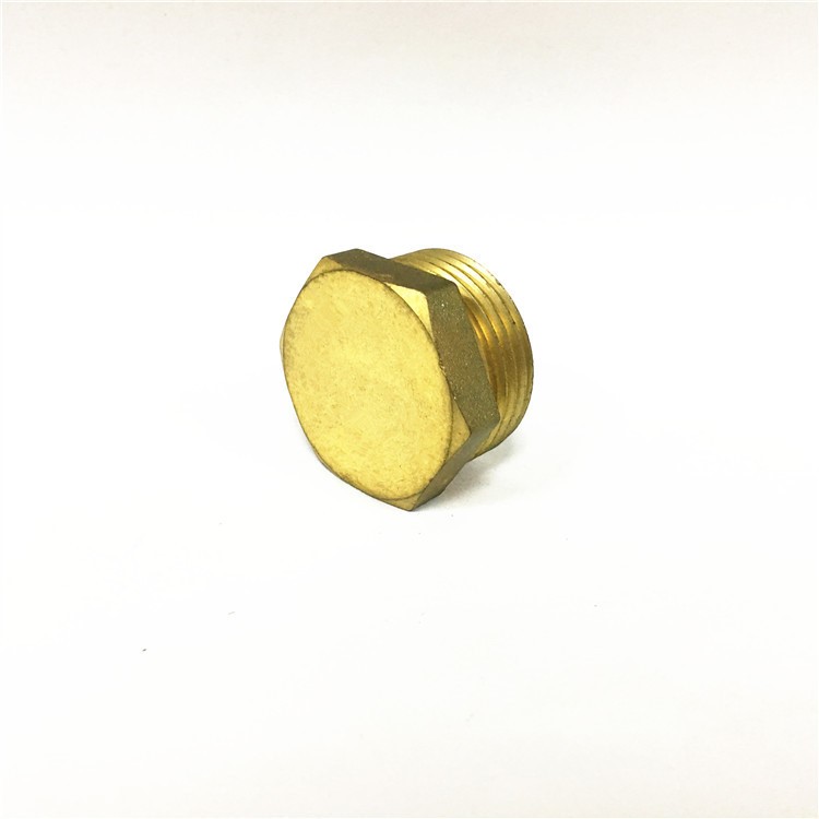 產(chǎn)地貨源 玉環(huán)銅質(zhì)六角管帽堵頭8分 自動(dòng)數(shù)控批量定制加工