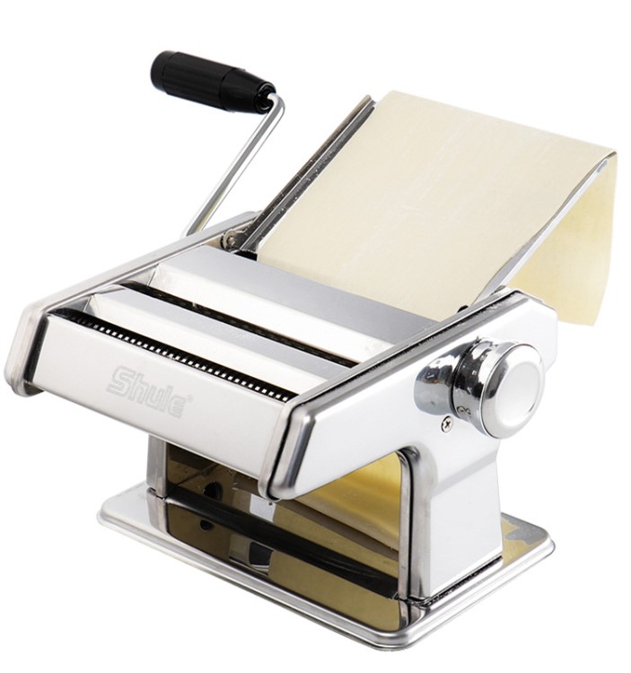 小型多功能机家用面条压中式手动不锈钢饺子馄饨皮机擀中式