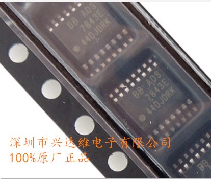 ADS7843E 7843E 觸摸屏芯片 12位模數(shù)轉(zhuǎn)換器 串行口 SSOP-16 全新