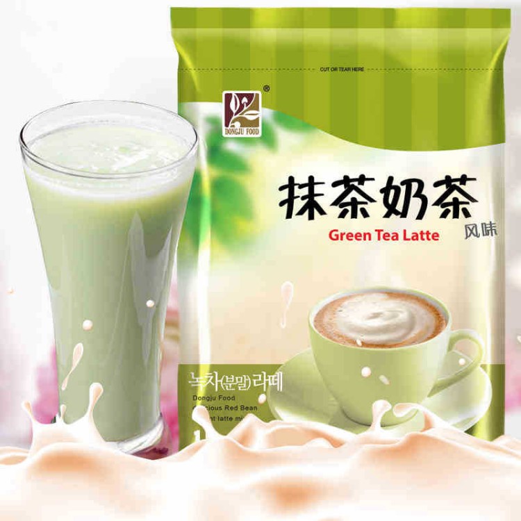 东具 抹茶奶茶粉 奶茶店专用1000g散装速溶批发袋装批发