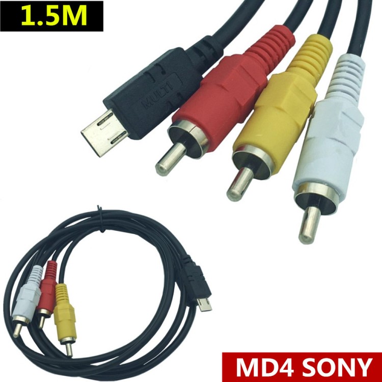 适用于索尼SONY VMC-15MR2 MD4 AV 数码相机数据线视频线