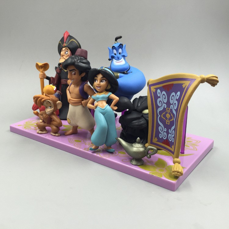 一千零一夜 天方夜譚 阿拉丁 神燈 擺件 公仔 巫師賈發(fā) 猴子阿布