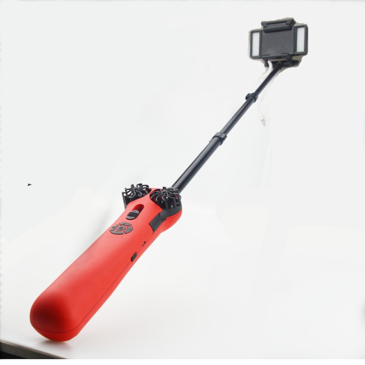 微博同款全自動伸縮風(fēng)扇心機自拍桿monopod unreal selfie stick