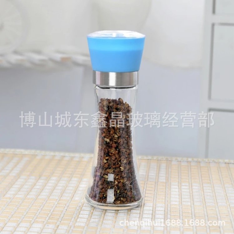 批發(fā) 陶瓷芯 胡椒研磨器 手動 玻璃研磨器 花椒磨