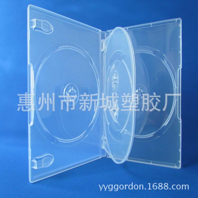 14mm黑色3碟DVD盒,套裝DVD盒,VCD盒,CD PP盒,光盤盒,光碟盒