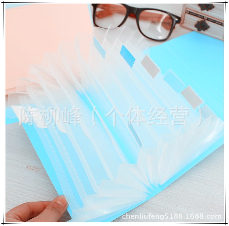 禮品文件夾風(fēng)琴包票據(jù)包迷你文件夾可來圖來樣訂做貼牌加印LOGO