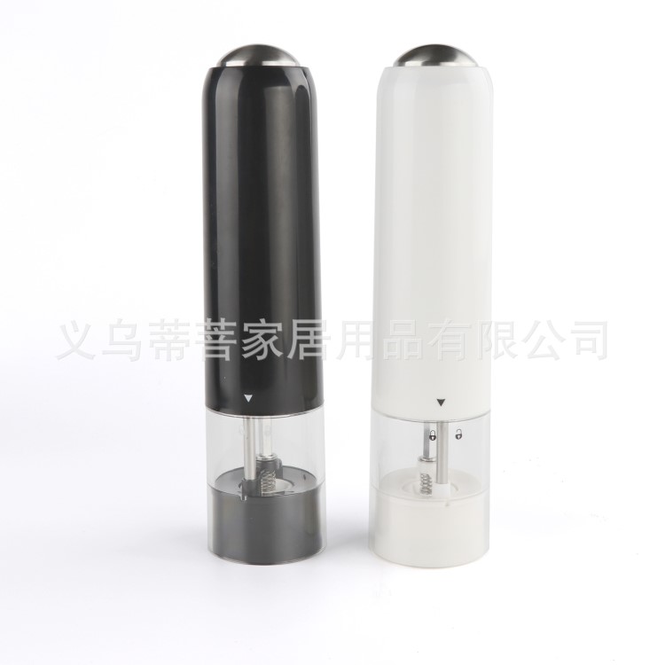 亚马逊  电动胡椒磨  胡椒研磨器 塑料电动胡椒磨 PEPPER MILL