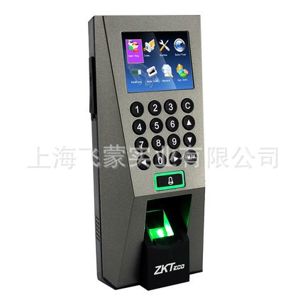 ZKTeco/中控指紋機(jī)F18指紋刷卡考勤門禁一體 張家港感應(yīng)門維修