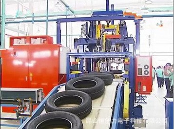 輪胎攜刻機 輪胎胎號雕刻機 激光打標(biāo)機 讀碼激光打標(biāo)追溯系統(tǒng)