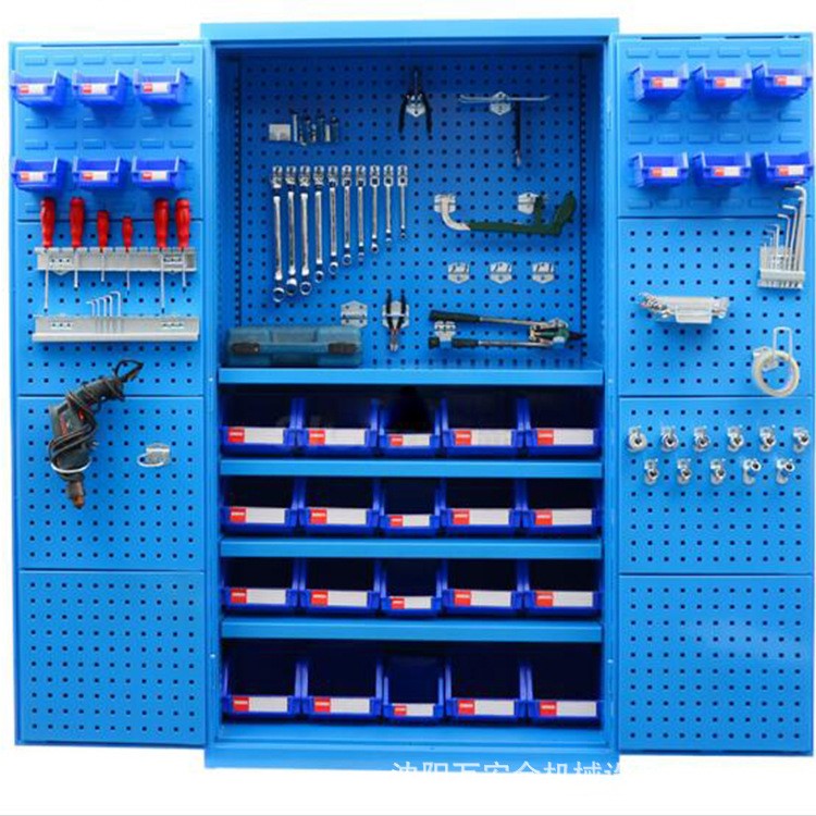 雙開門工具柜車間定制移動(dòng)工具柜雙開門  工具車工作臺(tái)遼寧工具柜