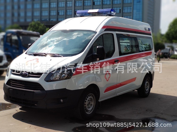 江鈴福特新全順V348救護(hù)車監(jiān)護(hù)型120急救車 救護(hù)車廠家