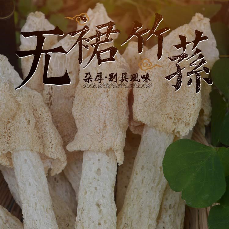 宜賓長寧蜀南竹海 特產(chǎn)鮮無裙竹蓀 竹笙 食用菌干貨廠家 基地直銷