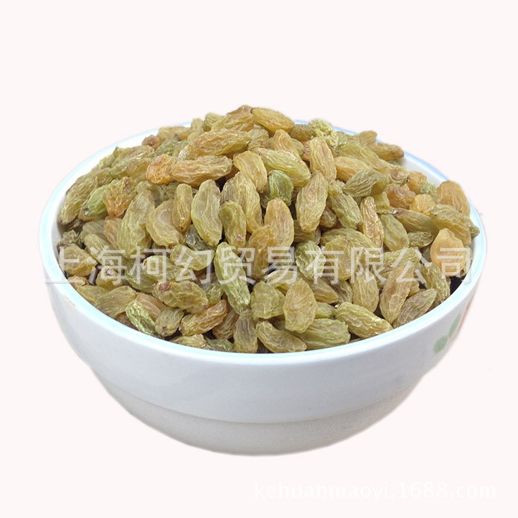 《薦》新疆特產(chǎn)吐魯番綠色葡萄干/新貨樹(shù)上黃/凈重8.2斤/箱