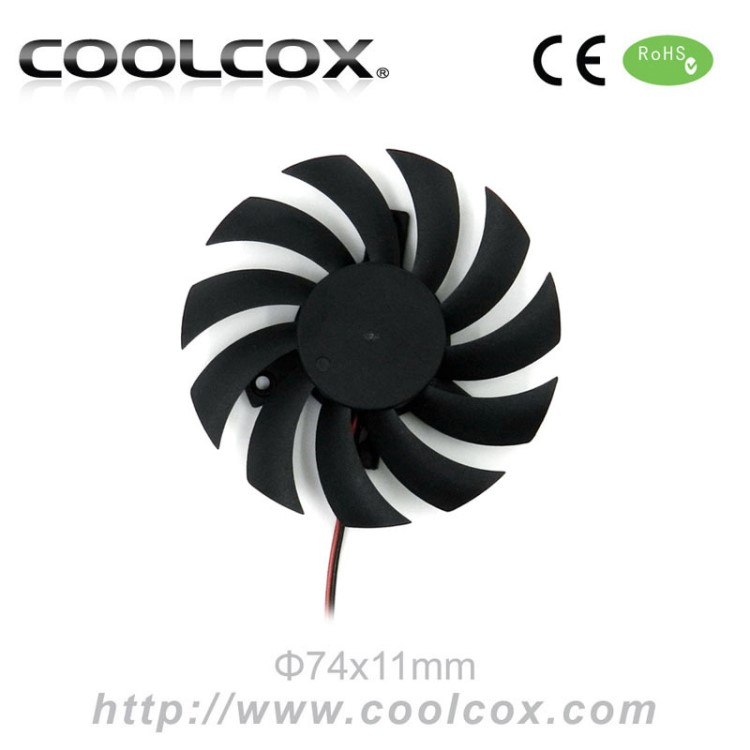 COOLCOX支架無(wú)框風(fēng)扇 80mm 8010 微波爐/電磁爐/光波爐風(fēng)扇 