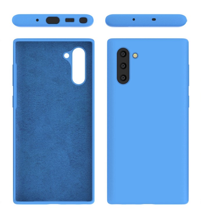 適用三星note10plus液態(tài)硅膠手機殼全包note9防摔雙色軟膠手機套