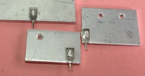 廠家訂制鋁板電子散熱器 LED開關(guān)電源散熱片 小家電鋁散熱片 DIY