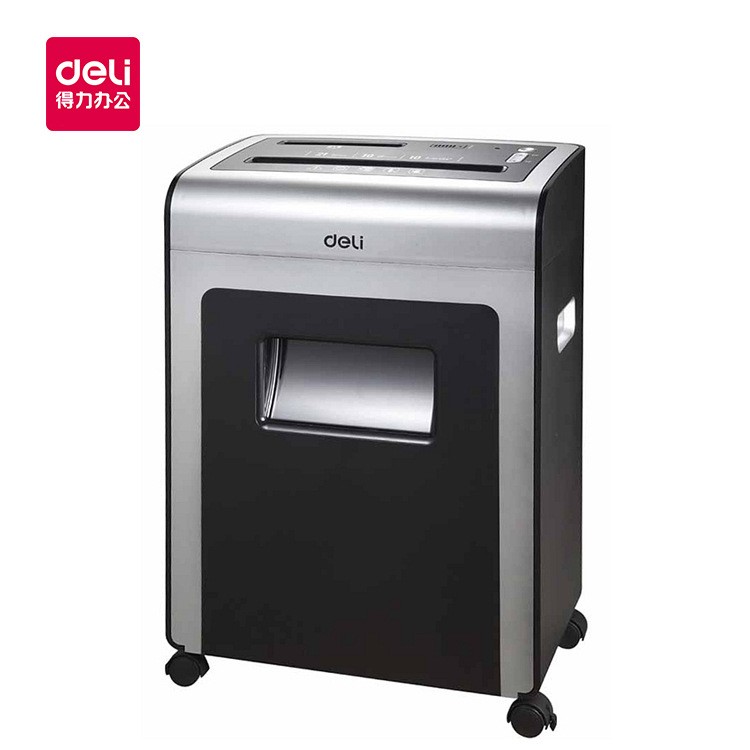 得力9914多功能商務辦公碎紙機凈化器一體機 空氣凈化功能5級保密