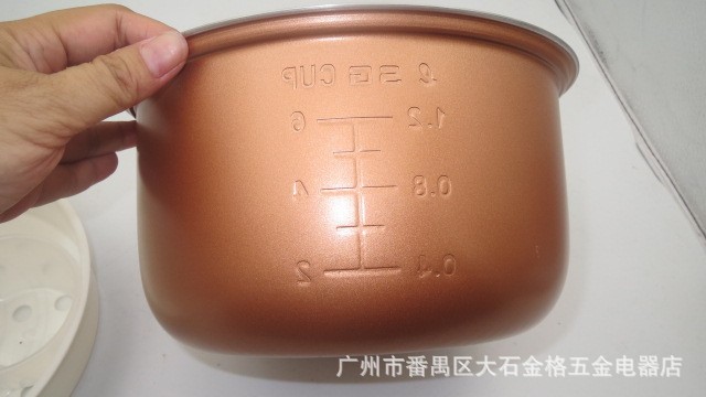 電飯煲 通用內(nèi)膽 2L3L4L5L6L黃金黃晶蜂窩鋁內(nèi)膽不粘膽廠家批發(fā)