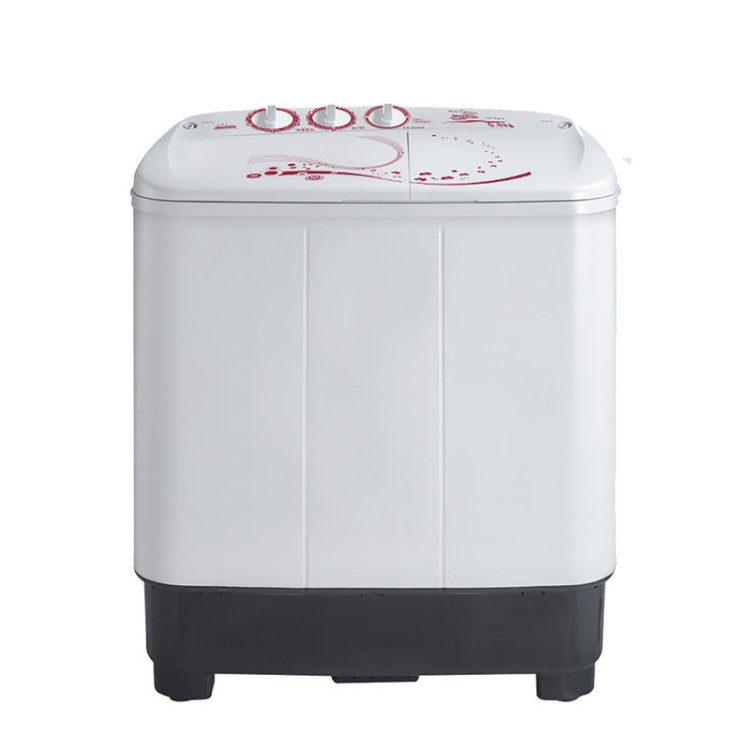 Midea/美的 MP80-DS805 8公斤半自動(dòng)雙缸波輪洗衣機(jī)迷你家用8kg