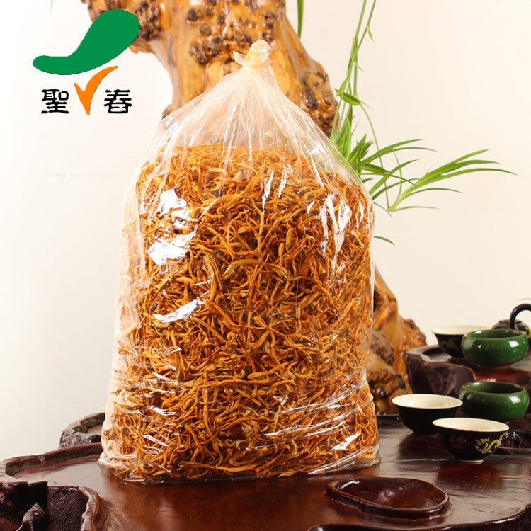 1kg【统货】经济装 北虫草花 蛹虫草 精选食用菌 厂家直销