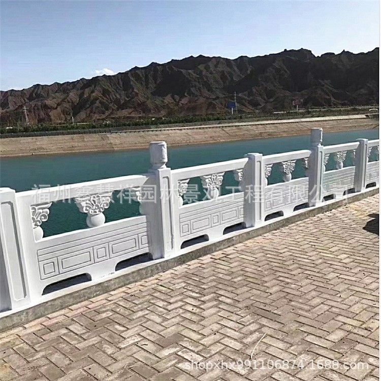 水泥鋼筋混凝土筑澆橋梁河道仿古仿石制欄桿安裝服務江蘇廠家批發(fā)