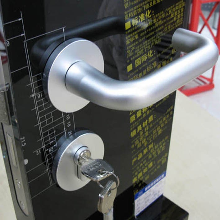 安恒60003b卧室房门锁太空铝执手锁室内门锁tata木门锁