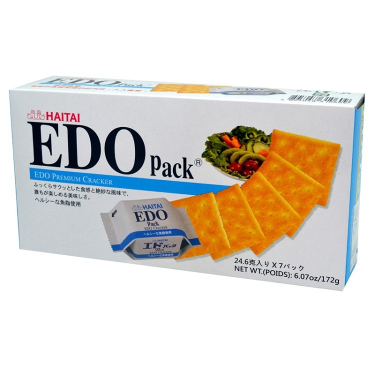 172g 韩国 EDO pack饼干原味芝士 多口味  6-7独立小包