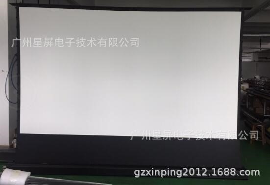 投影幕布地拉幕布120寸16:9電動地拉幕布 可選高清白幕可代發(fā)現(xiàn)貨