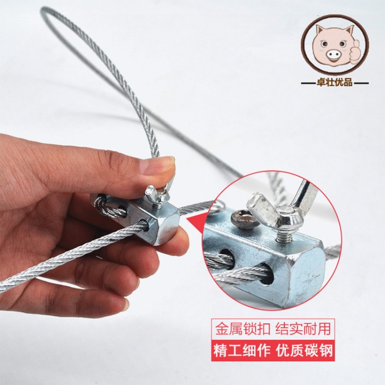 卓壯養(yǎng)殖器械|套豬器|綁定器|金屬不銹鋼套豬器|豬套子獸用捉豬器