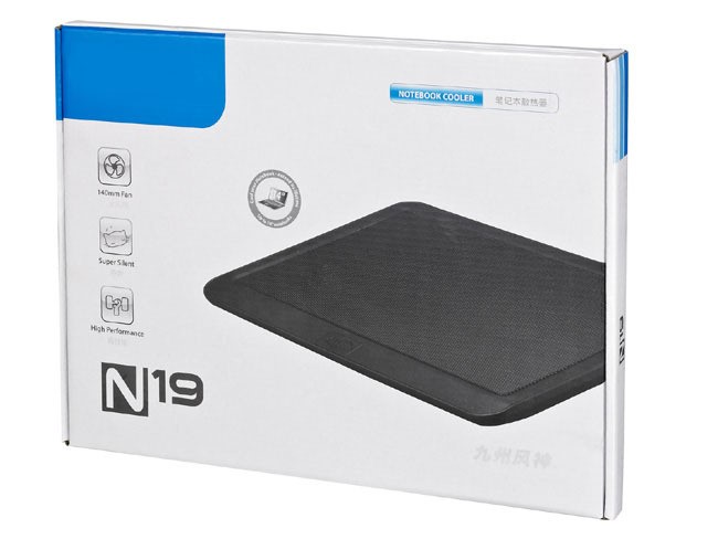 N19筆記本散熱器風(fēng)扇 14寸 電腦散熱底座墊 支架 板 靜音
