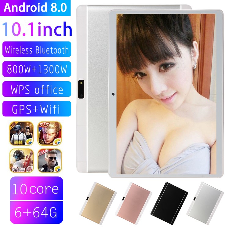 跨境批發(fā) 10.1寸平板電腦3G通話WiFi藍(lán)牙GPS安卓游戲wish平板電腦