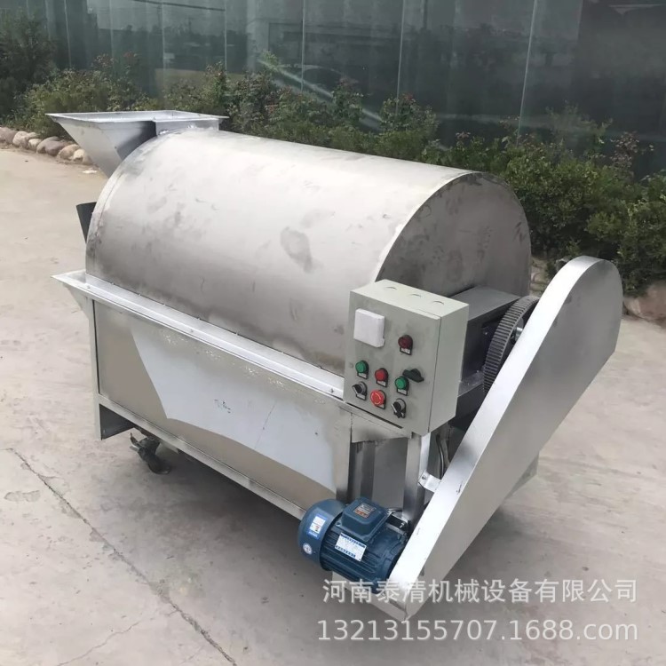 商用燃氣立式圓鍋炒貨機 板栗機炒核桃機 商用辣椒炒貨機