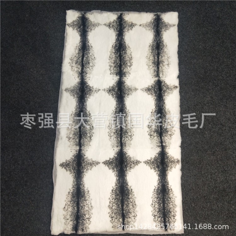 兔毛褥子兔毛整皮獺兔毛毯子派克服裝內(nèi)膽面料皮草輔料原料批發(fā)