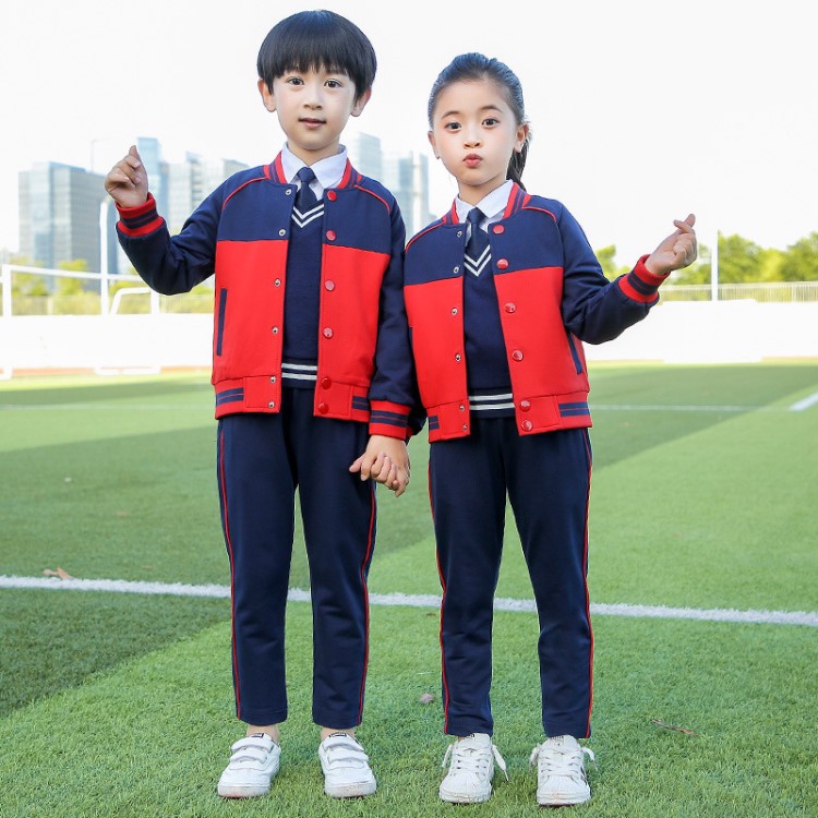 十点伴校服2019秋装小学生班服运动套装中学生运动会服装儿童衣服