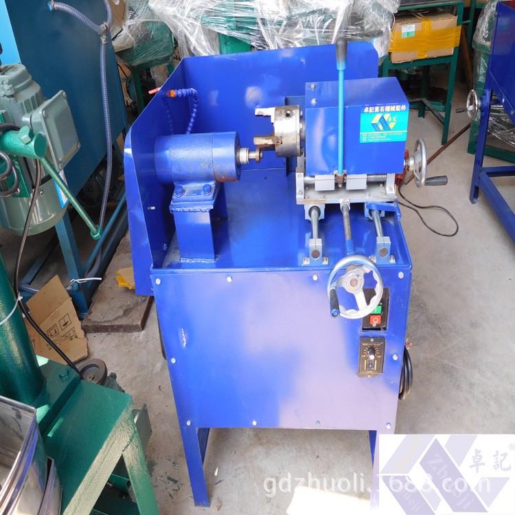 晶白玉手鐲加工設備-zhuoji卓記自動手鐲內磨成型機型號750C