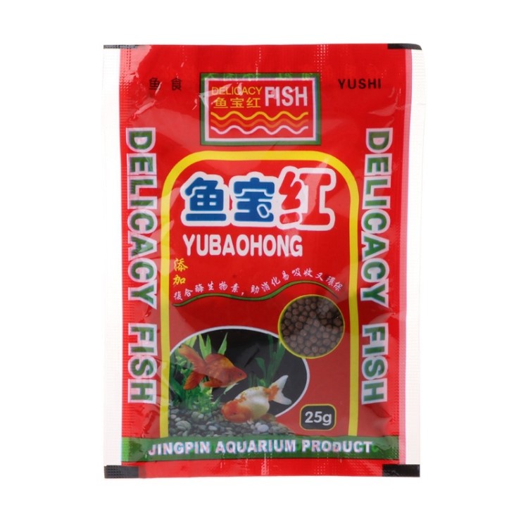 錦鯉魚飼料魚食錦鯉飼料金魚觀賞魚糧螺旋藻增色育成小顆粒小包裝