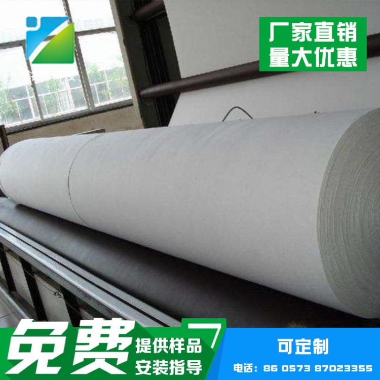 廠家直銷堤壩防滲復(fù)合土工膜環(huán)保垃圾填埋場養(yǎng)護(hù)聚丙烯防滲土工膜