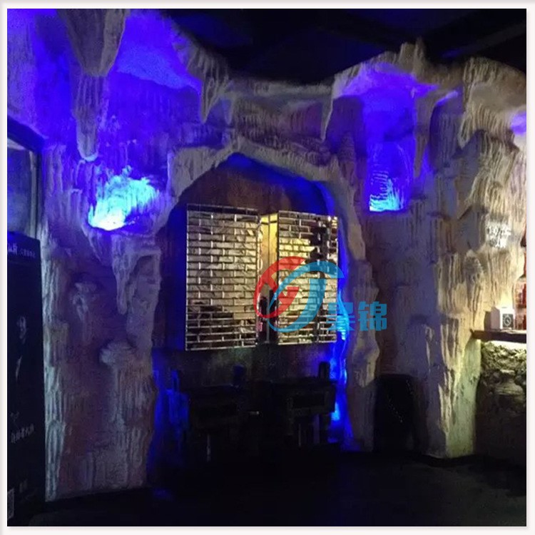 假山巖壁溶洞主題餐廳會(huì)所假山巖壁 溶洞鐘乳石整體景觀設(shè)計(jì)施工