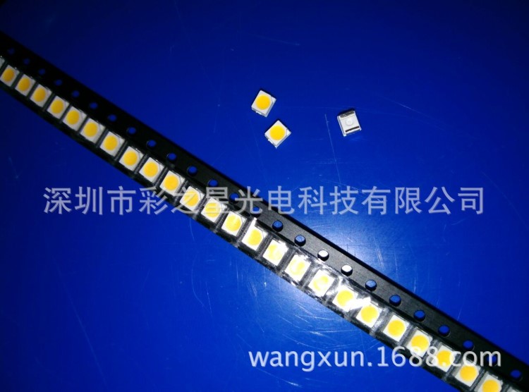 供應3528貼片白光LED燈珠 3528紅 綠 藍 黃 白 曖白貼片led燈珠