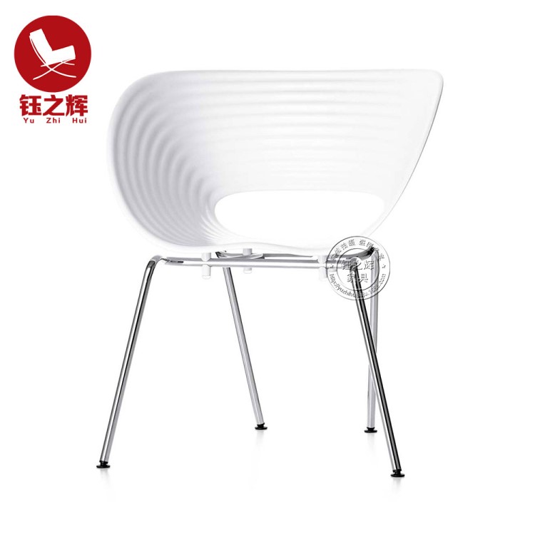 現(xiàn)代簡(jiǎn)約戶外塑料扶手椅 貝殼椅餐椅 奶茶店休閑椅 chair