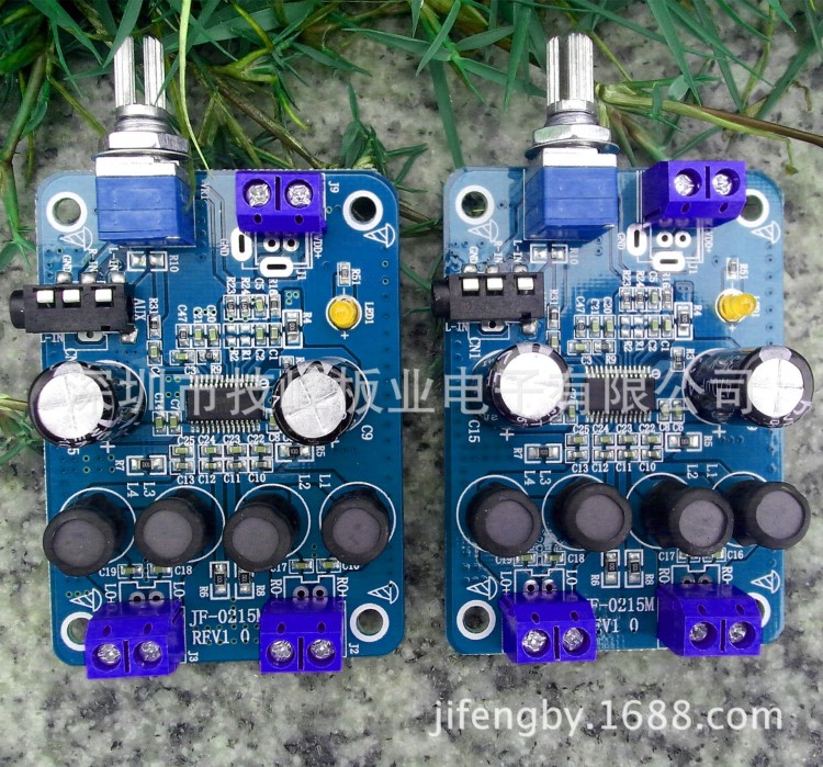 深圳技峰电子生产JF-0215MB15双声道数字功放模块厂家