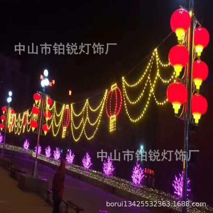 廠家直銷led街道隧道燈燈桿燈亮化燈蝴蝶結(jié)燈街道亮化圣誕節(jié)裝飾