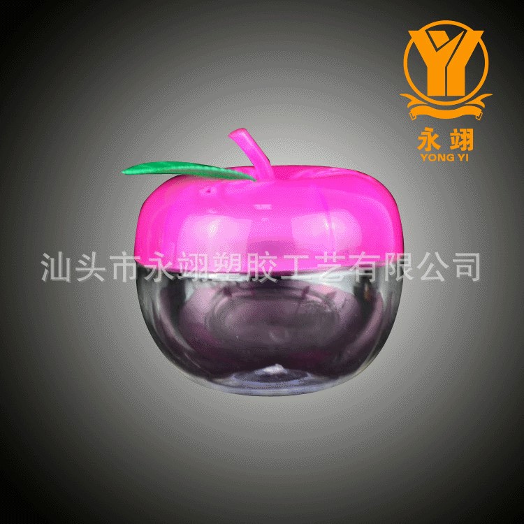 廠家供應(yīng)pet蘋果糖果瓶 塑料瓶 創(chuàng)意塑料罐 食品包裝品