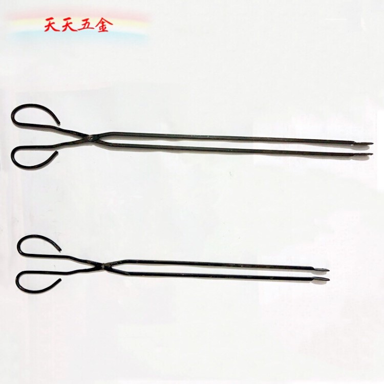 廠家供應家用手工火鉗夾 環衛垃圾夾拾物鉗 燒烤蜂窩煤炭鉗火鉗